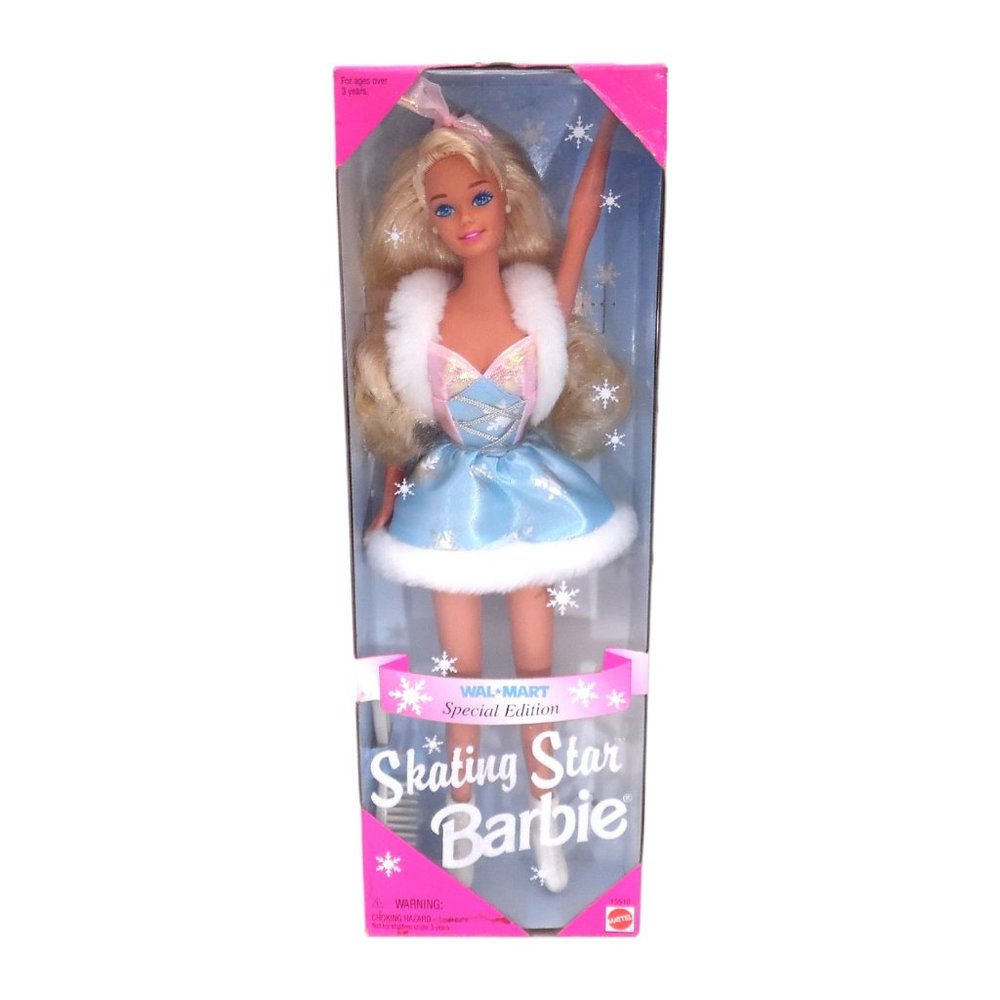 1995 Barbie Skating Star Doll Special Edition Vintage Mattel #15510